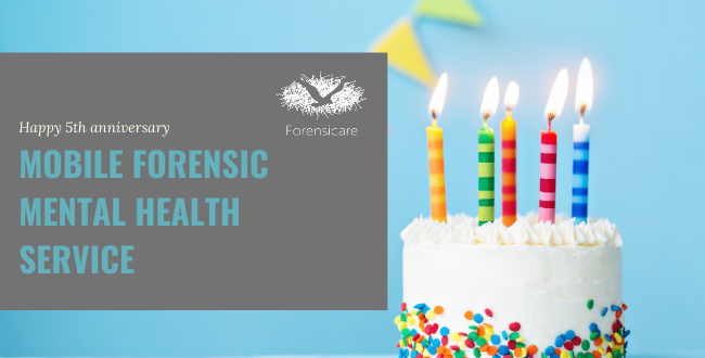 Mobile forensic mental health service celebrates fifth birthday