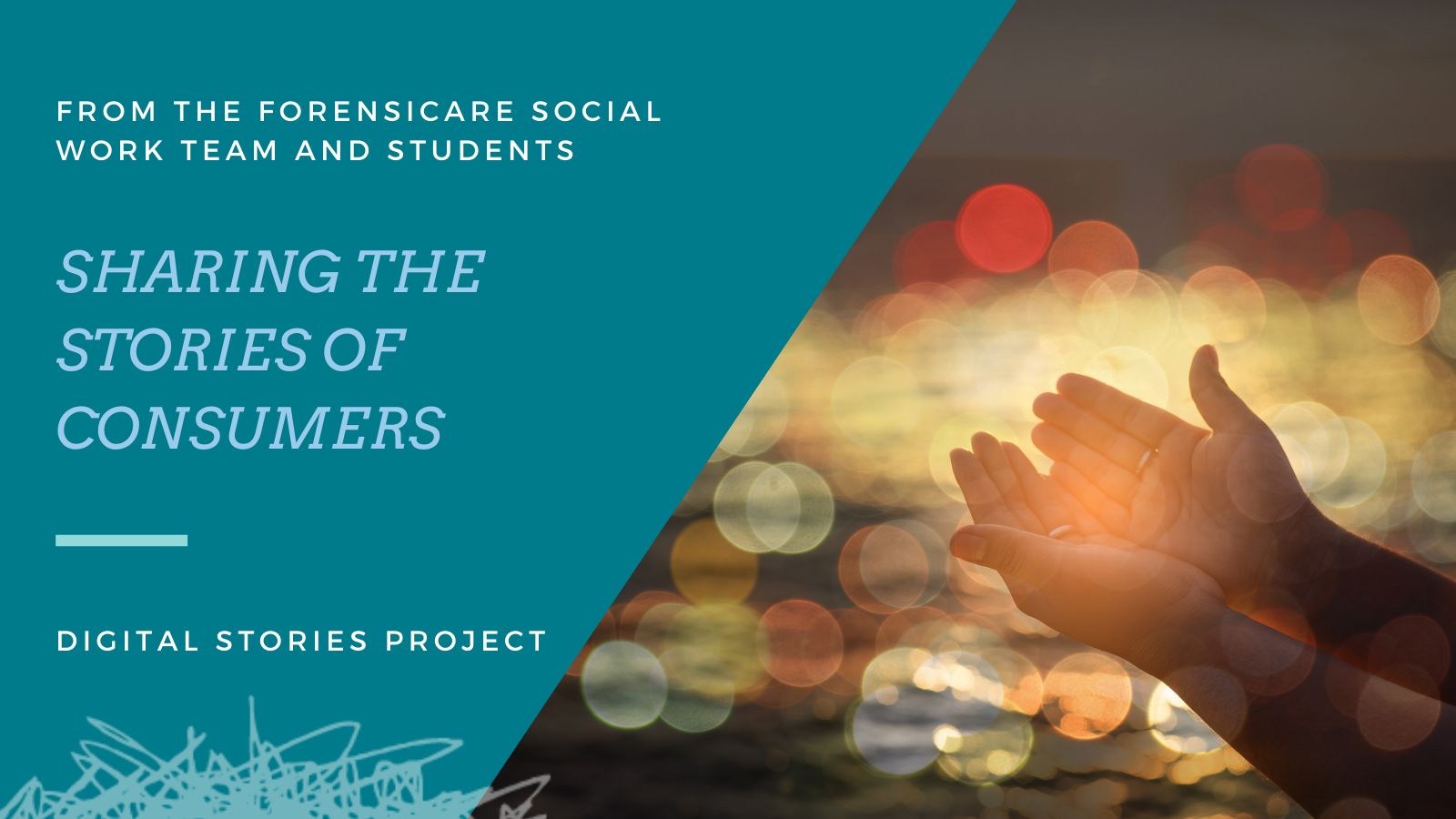 Digital project by Forensicare social work and RMIT social work students, sharing the stories of consumers.